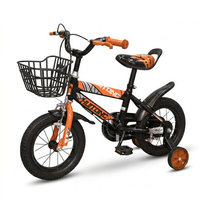 Vélo Enfant Orange 12 Pouce pour Garçons et Filles - De 2 à 5 Ans