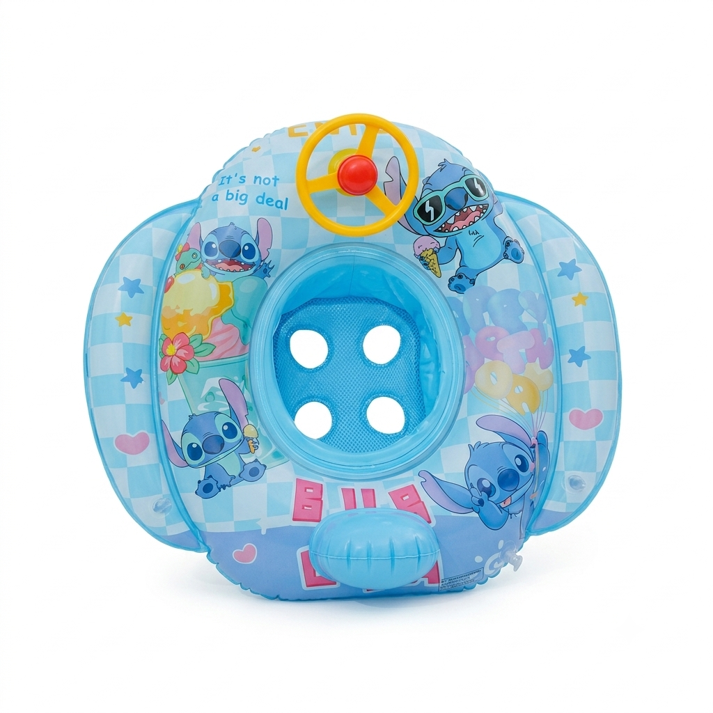 Bouée Siège Bébé avec Volant – Stitch