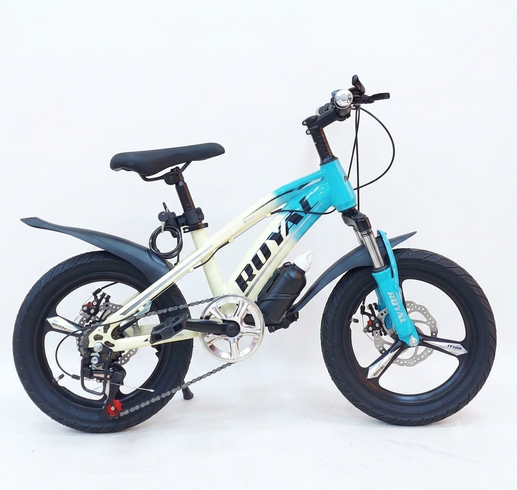 Vélo VTT 16 Pouces – Frein Disque & Vitesses