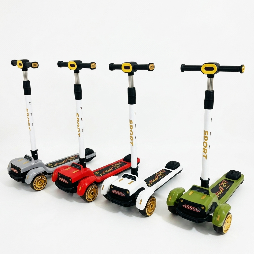 Trottinette pour Enfant thèmes Voiture Off-Road