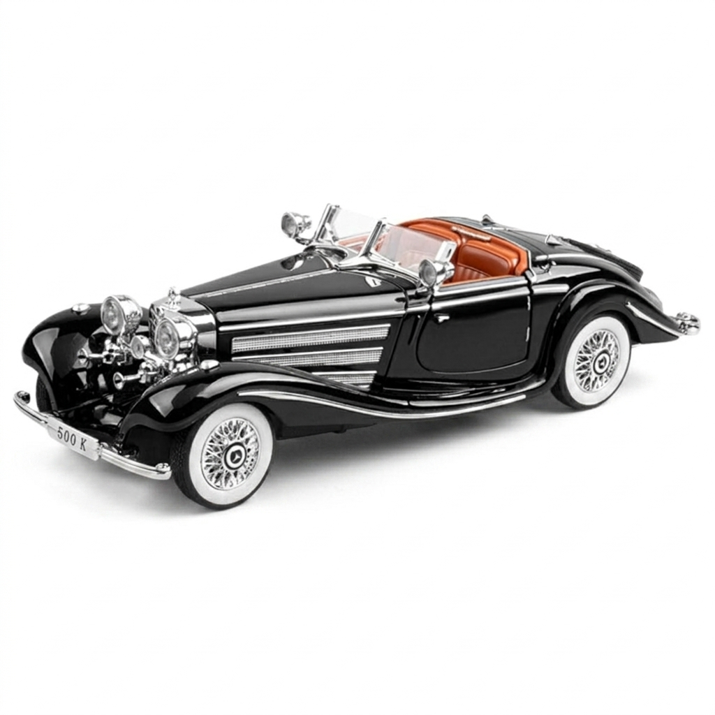 Voiture Classique Vintage Diecast - Échelle 1:24