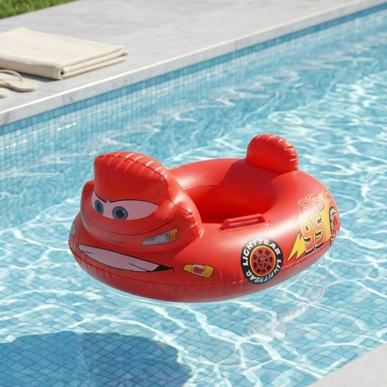 Bouée Gonflable Cars Flash McQueen
