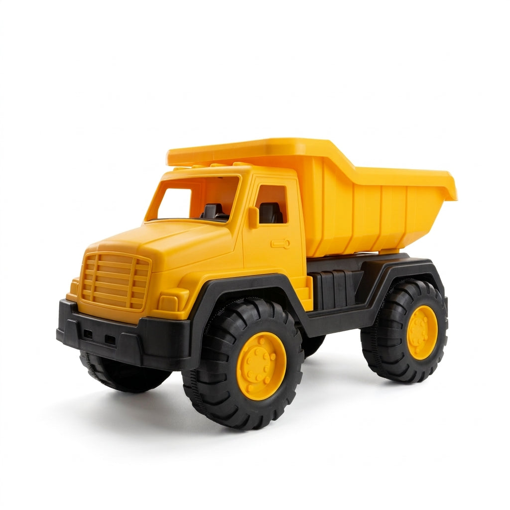 Camion Benne Orange Grand Format – Jouet de Sable et d'Extérieur