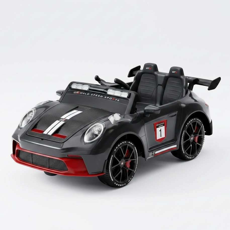 Voiture de Sport Électrique pour Enfant 2 Places 12V avec Télécommande