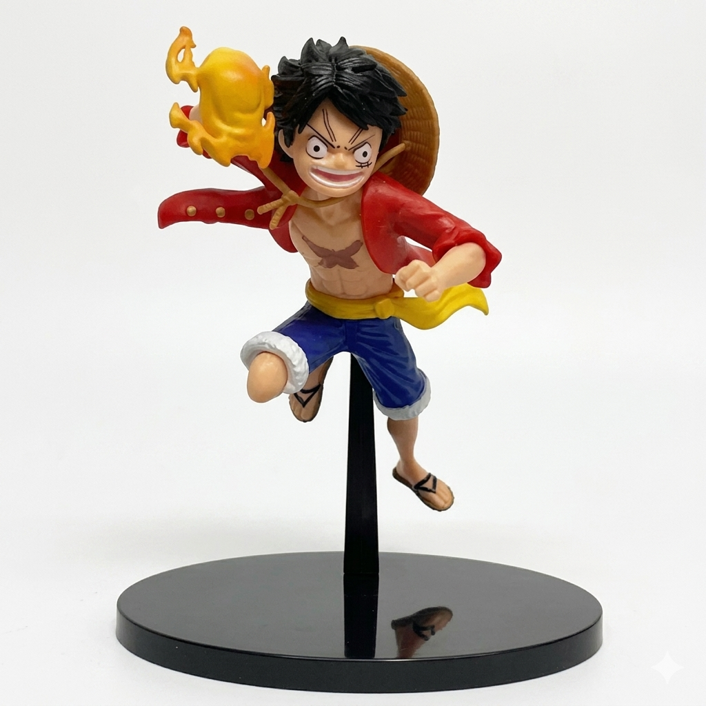 Figurine Luffy One Piece 20 cm – Figurine décorative anime avec support