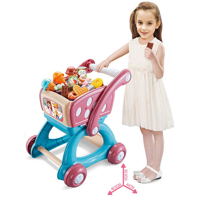 Supermarché 2 en 1 avec Chariot Transformable