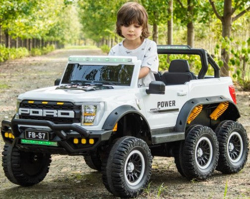 Voiture Électrique 6x6 pour Enfants – 12V avec Télécommande