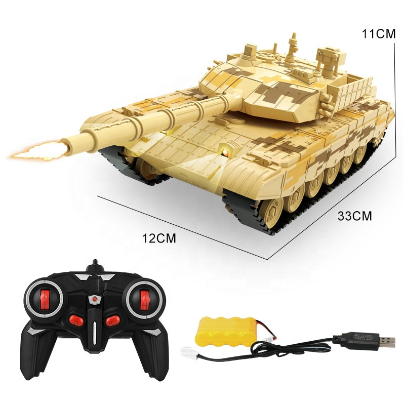 Set de Tanks Militaires - Camouflage Sable et Vert