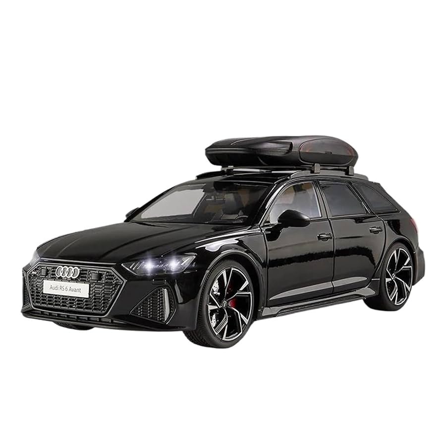 Modèle réduit Audi RS6 Avant – Échelle 1:18 (Noir)