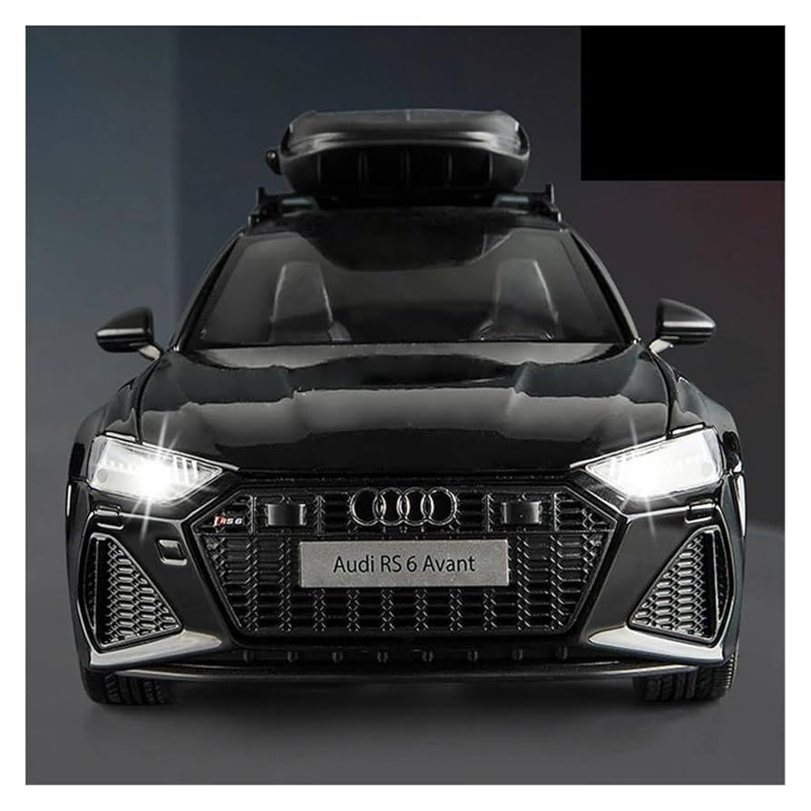 Modèle réduit Audi RS6 Avant – Échelle 1:18 (Noir)