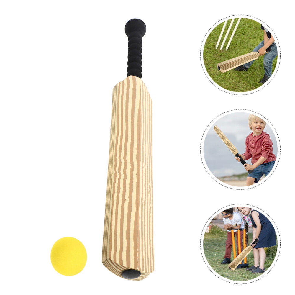 Batte de Baseball 24 Pouces avec Balle – Bois Grainé, Légère et Durable pour Enfants