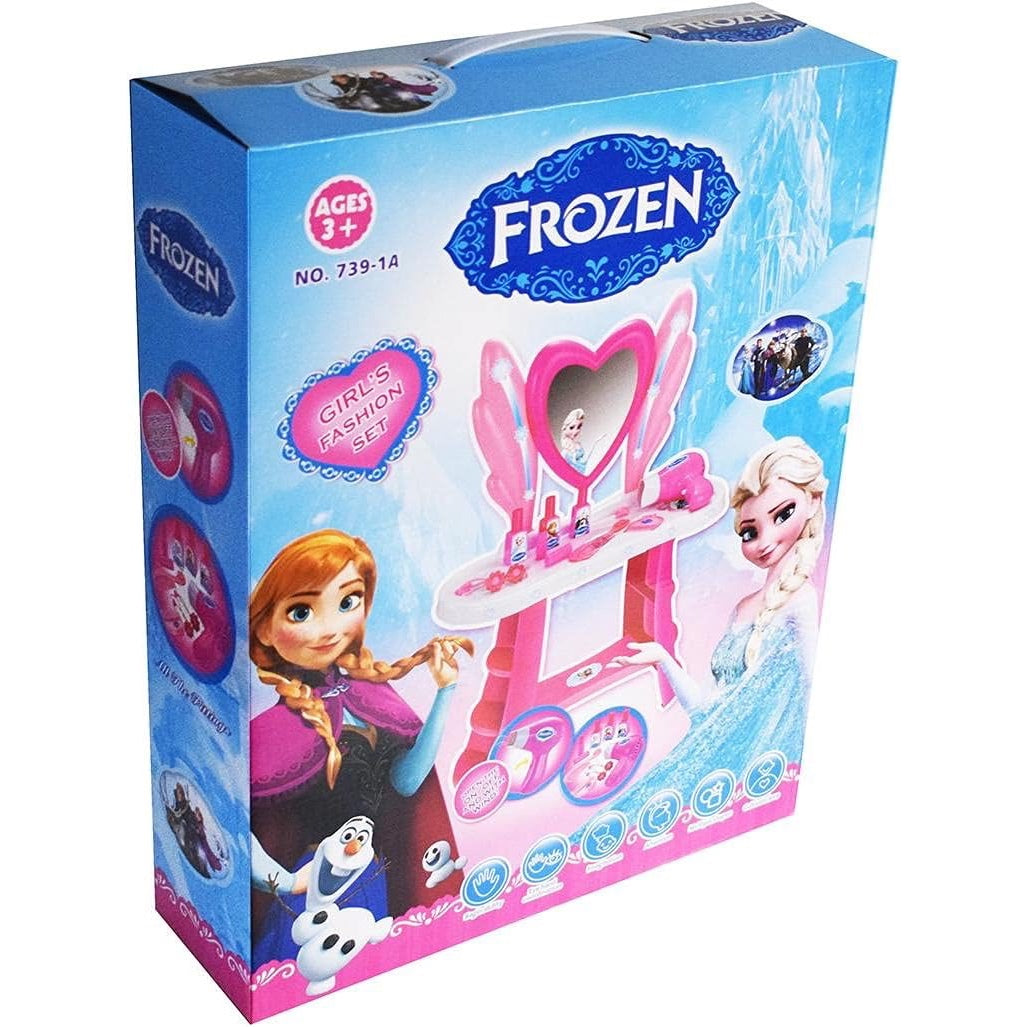 Coiffeuse Enfant avec Accessoires : La Reine des Neiges (Frozen)