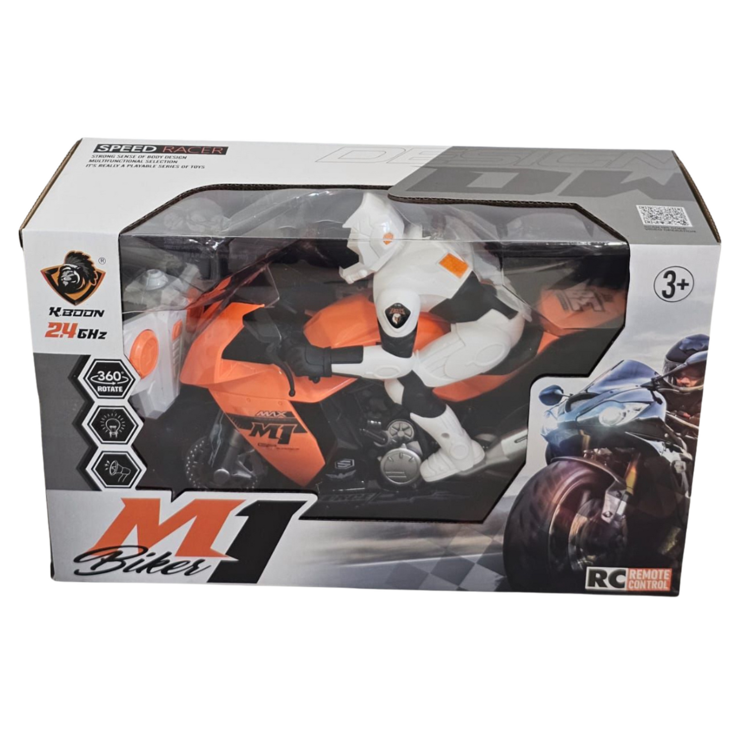 Moto Télécommandée M1 Biker – MotoX Radio Control Motorbike