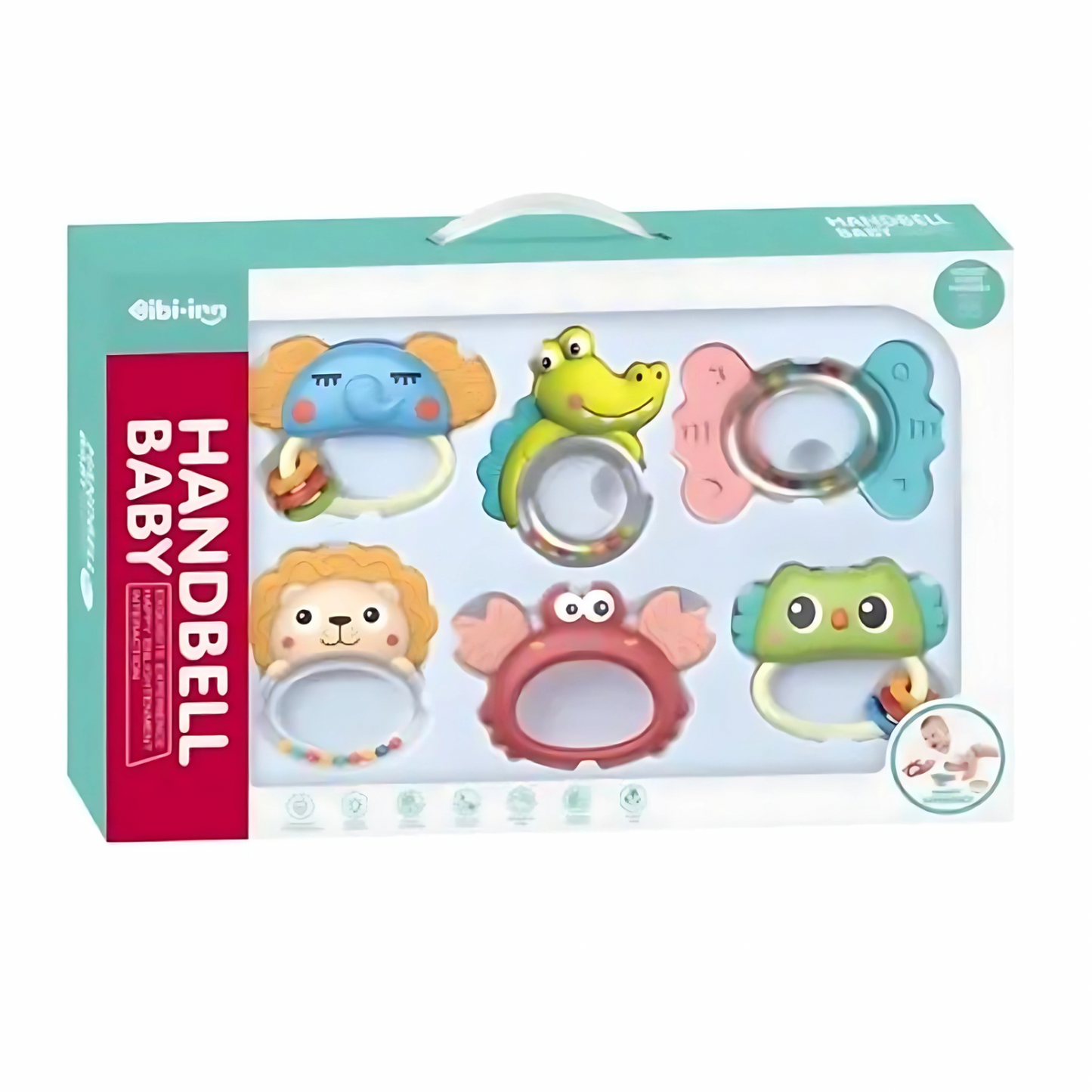Ensemble de Hochets à Clochettes pour Bébé