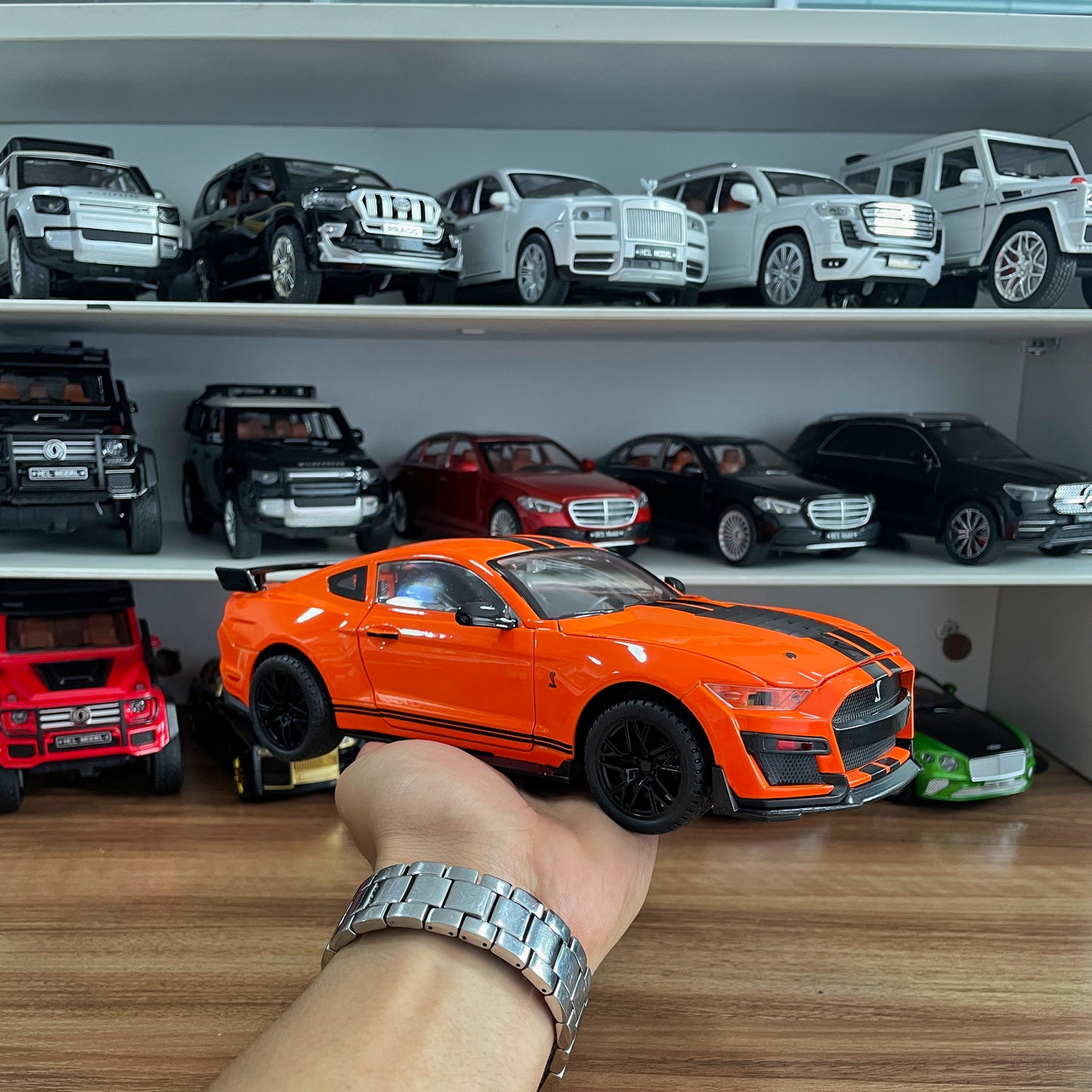 Modèle réduit Ford Mustang Shelby GT500 (1:18)