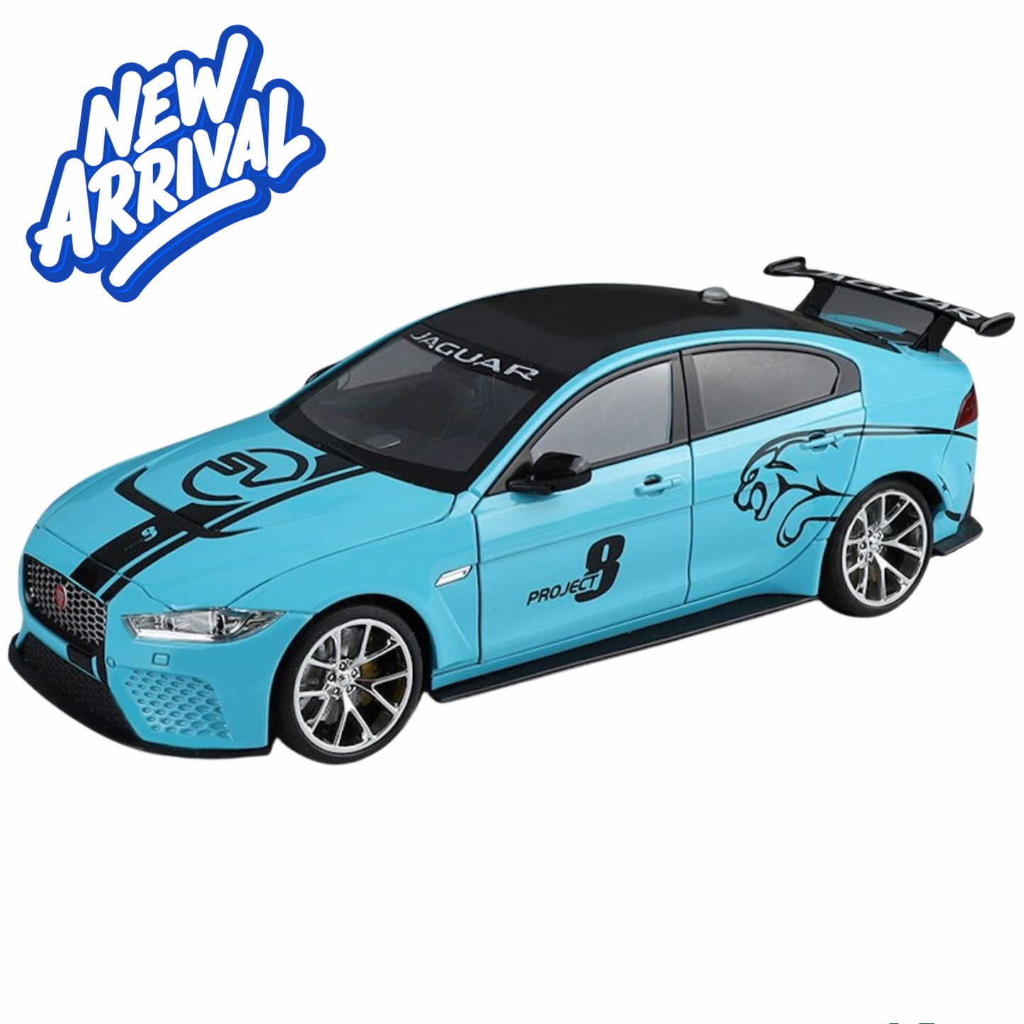 Modèle réduit Jaguar XE SV Project 8 – Échelle 1:18