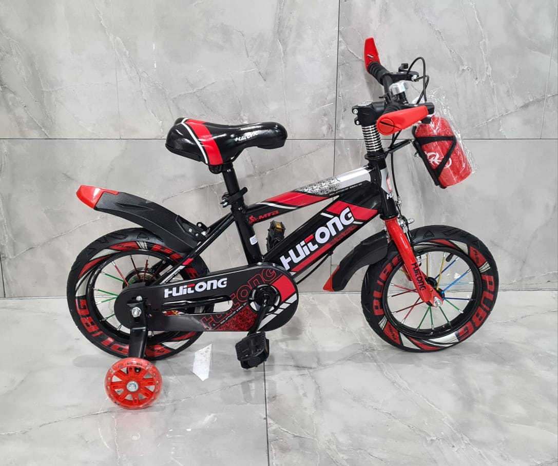 Vélo BMX Enfant – 12" et 16" – Avec Porte-Gourde Avant – Pour Garçons et Filles