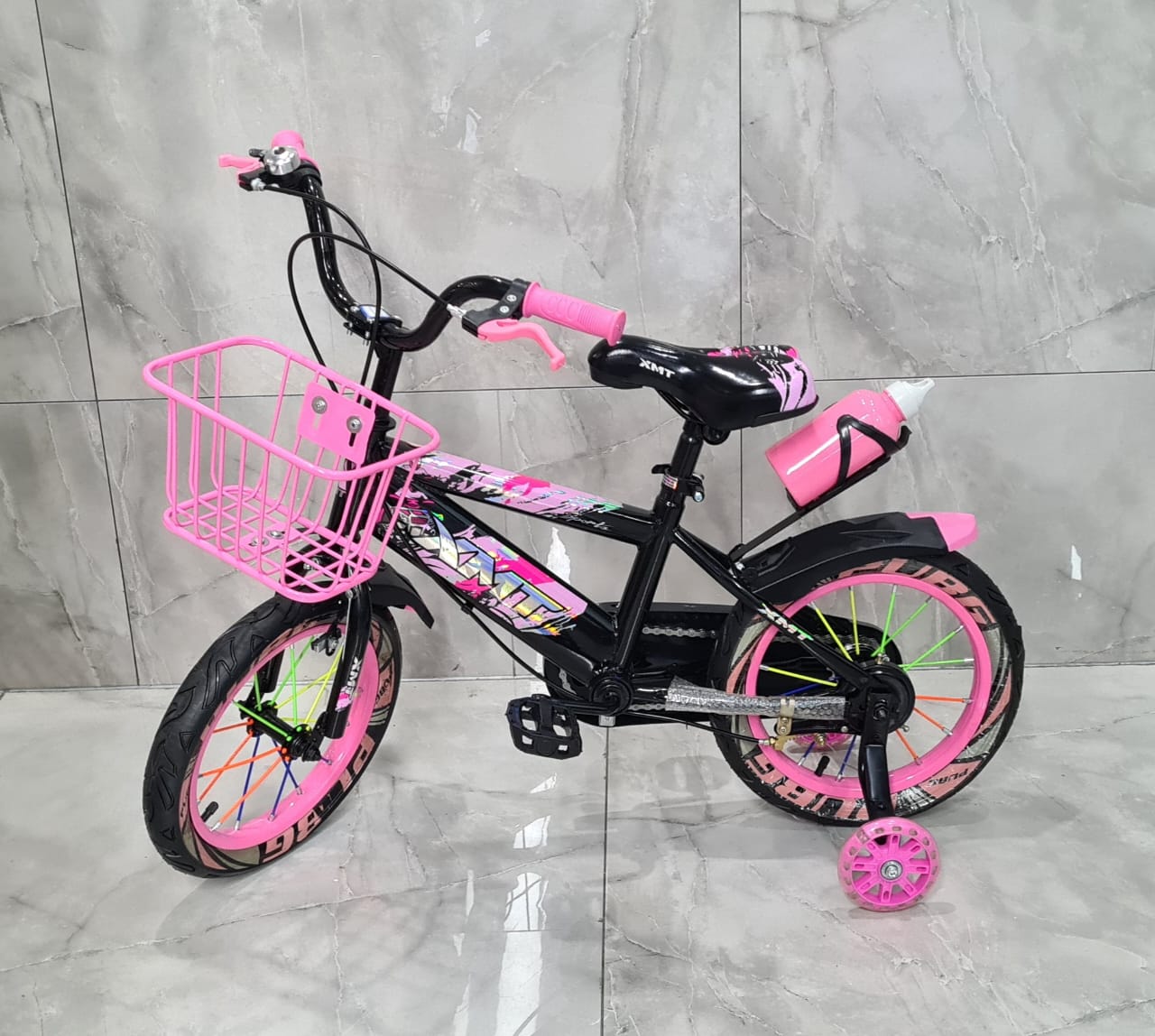 Vélo Enfant 12 pouce avec Roues de Sécurité