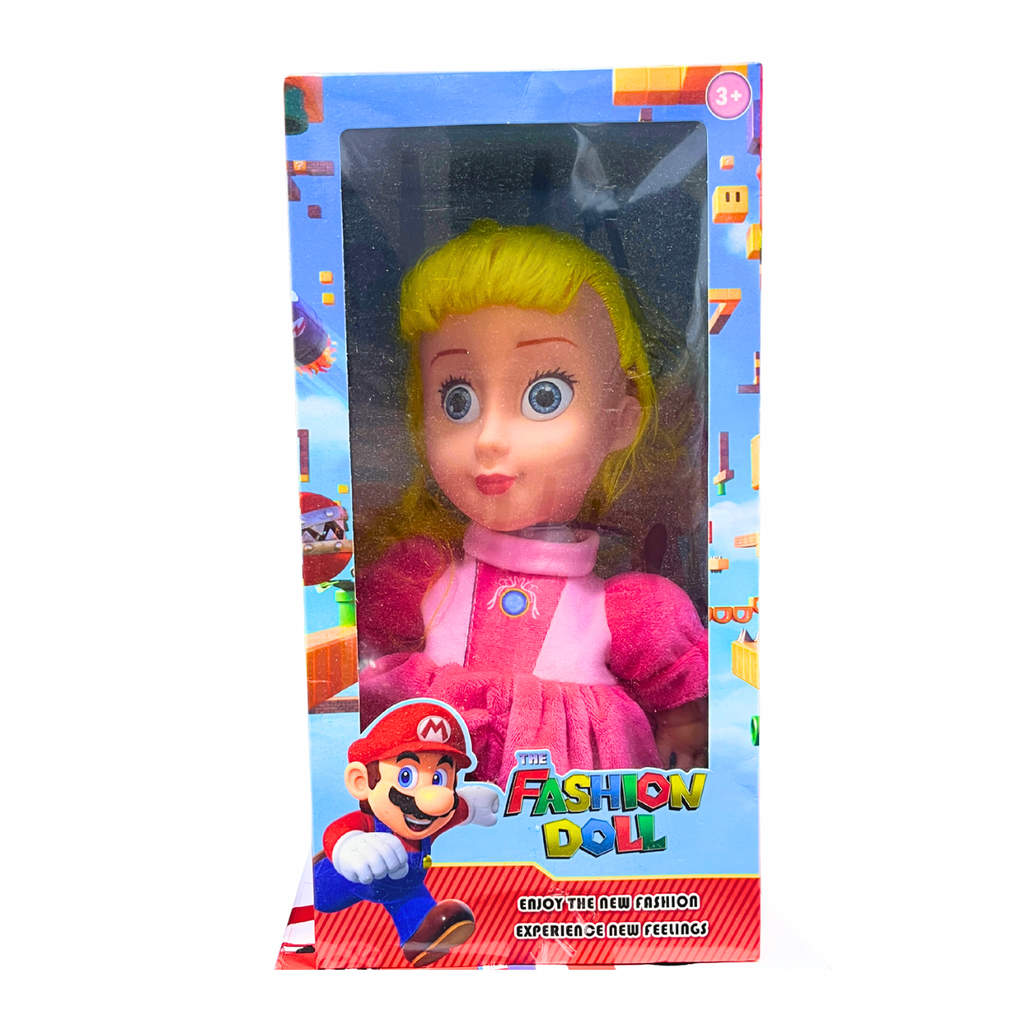 Poupée Mario, Luigi & Princesse – The Fashion Doll (3 modèles)