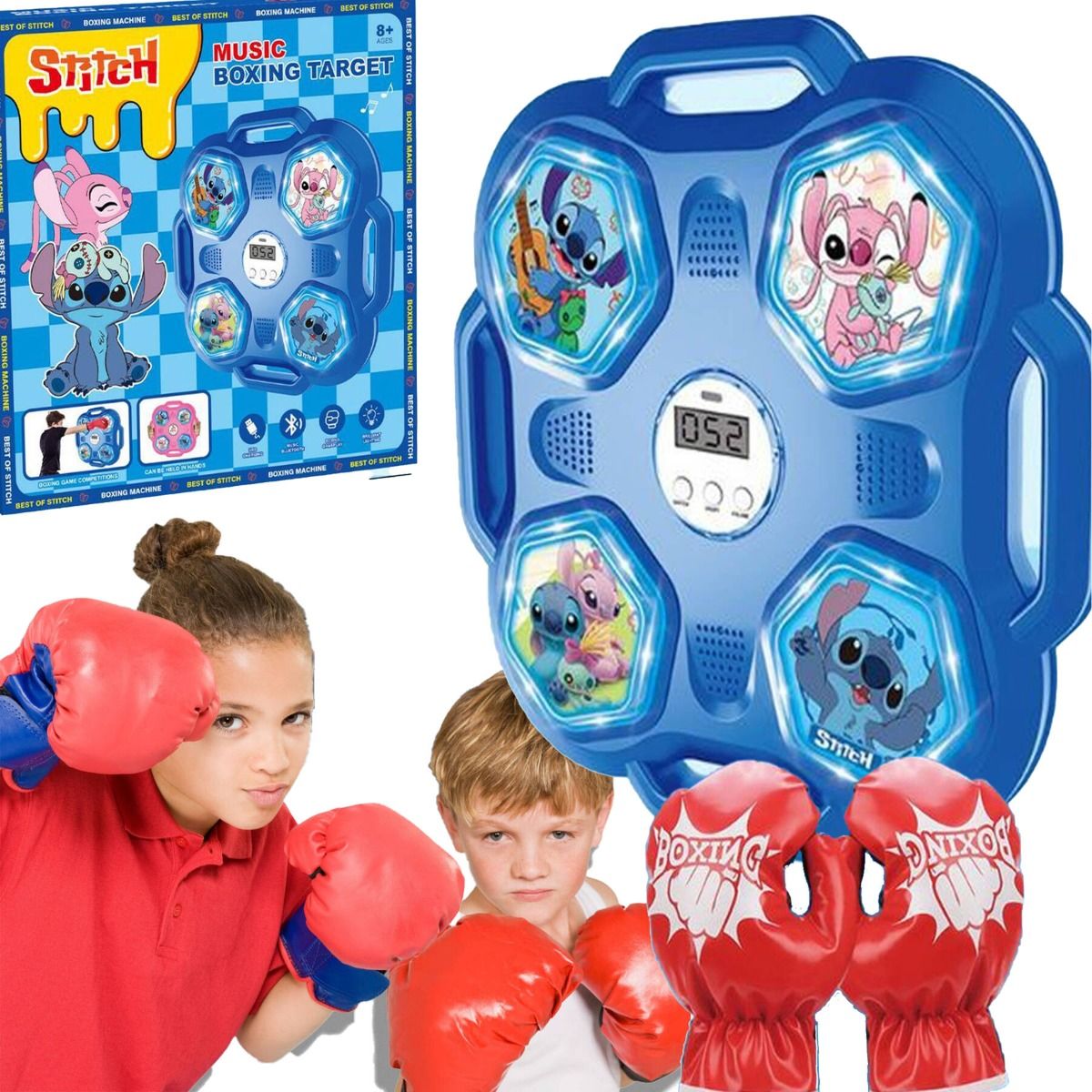Machine de Boxe Murale Stitch