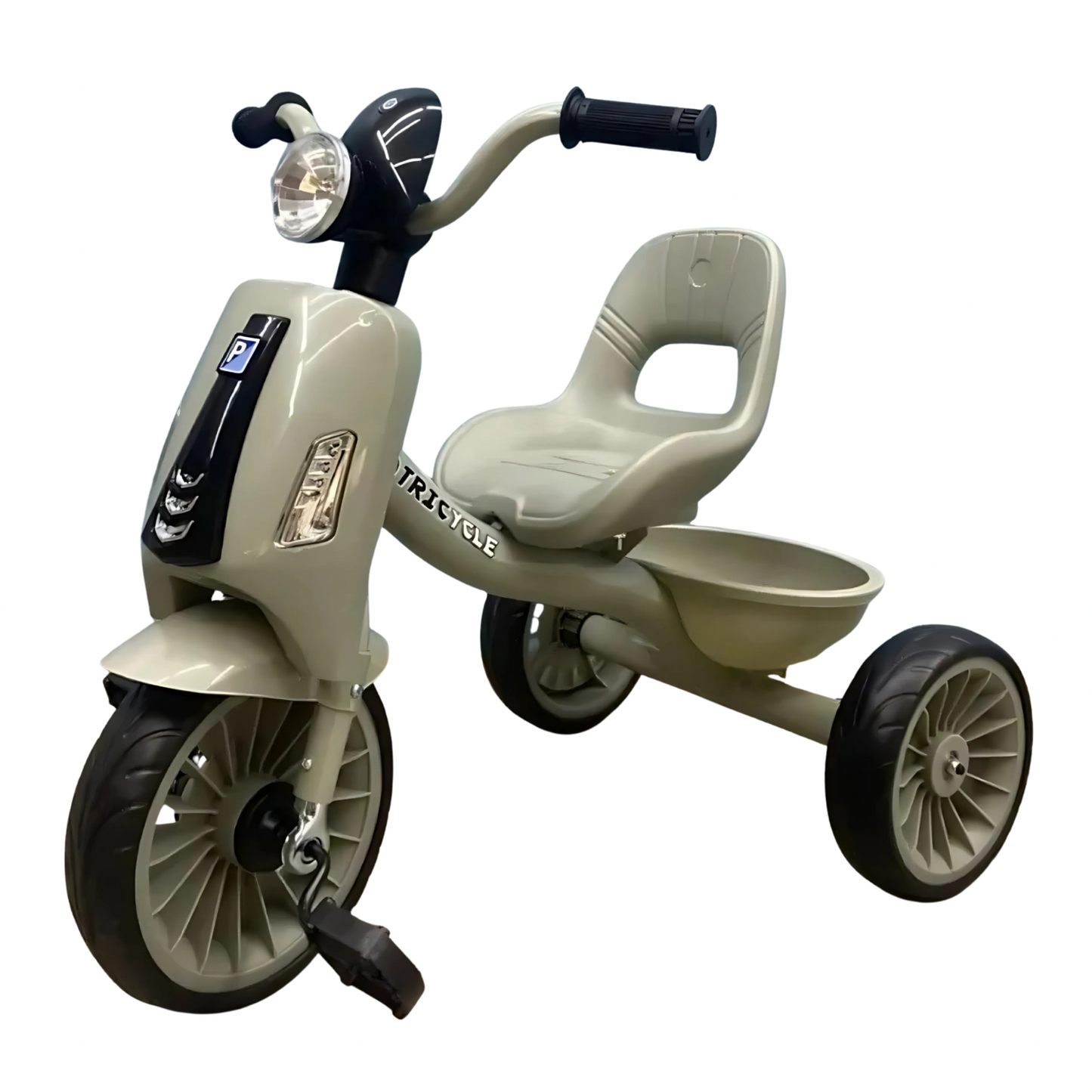 Tricycle Enfant - Scooter Vespa Vert