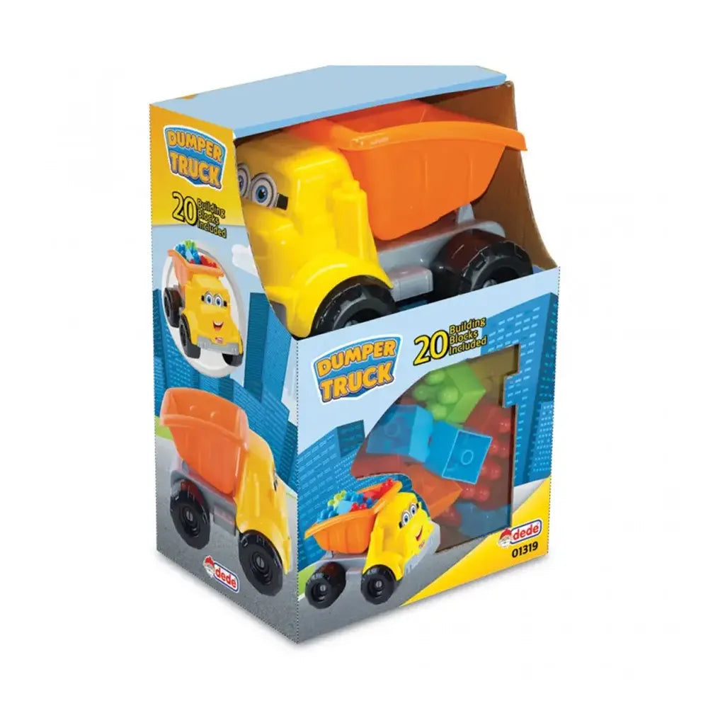 Mon Premier Petit Camion avec 20 Blocs - DEDE