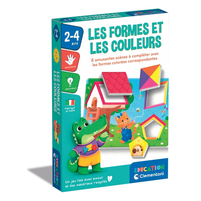 Les formes et les couleurs - Clementoni