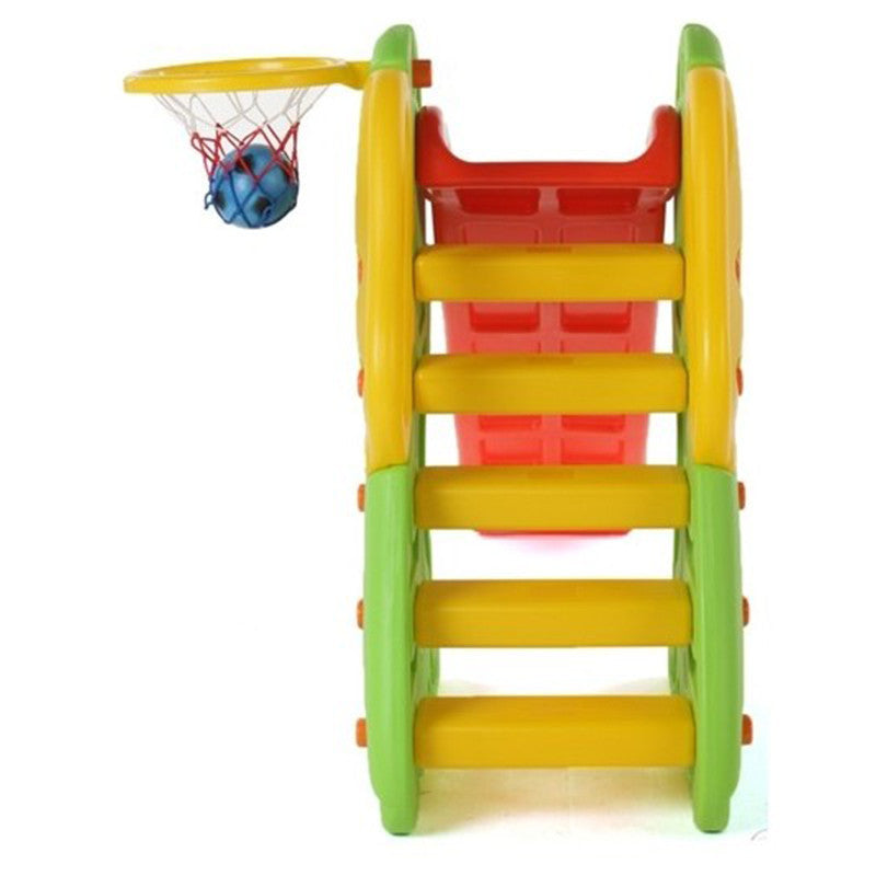 Toboggan d’Éléphant avec Panier de Basket – Pilsan