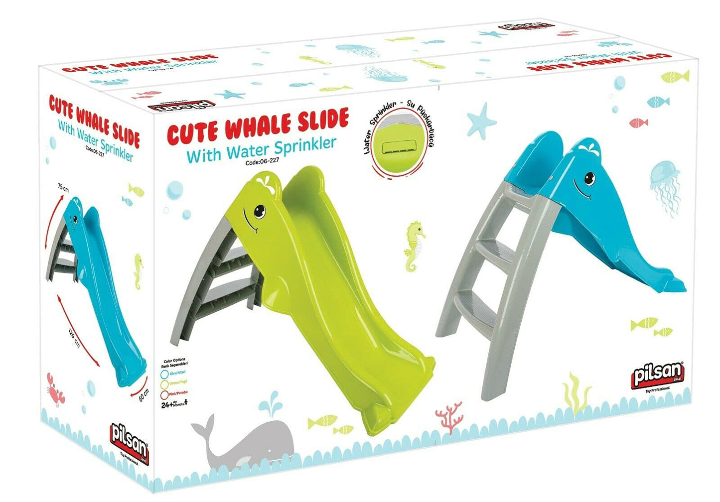 Toboggan Whale Slide - Pilsan