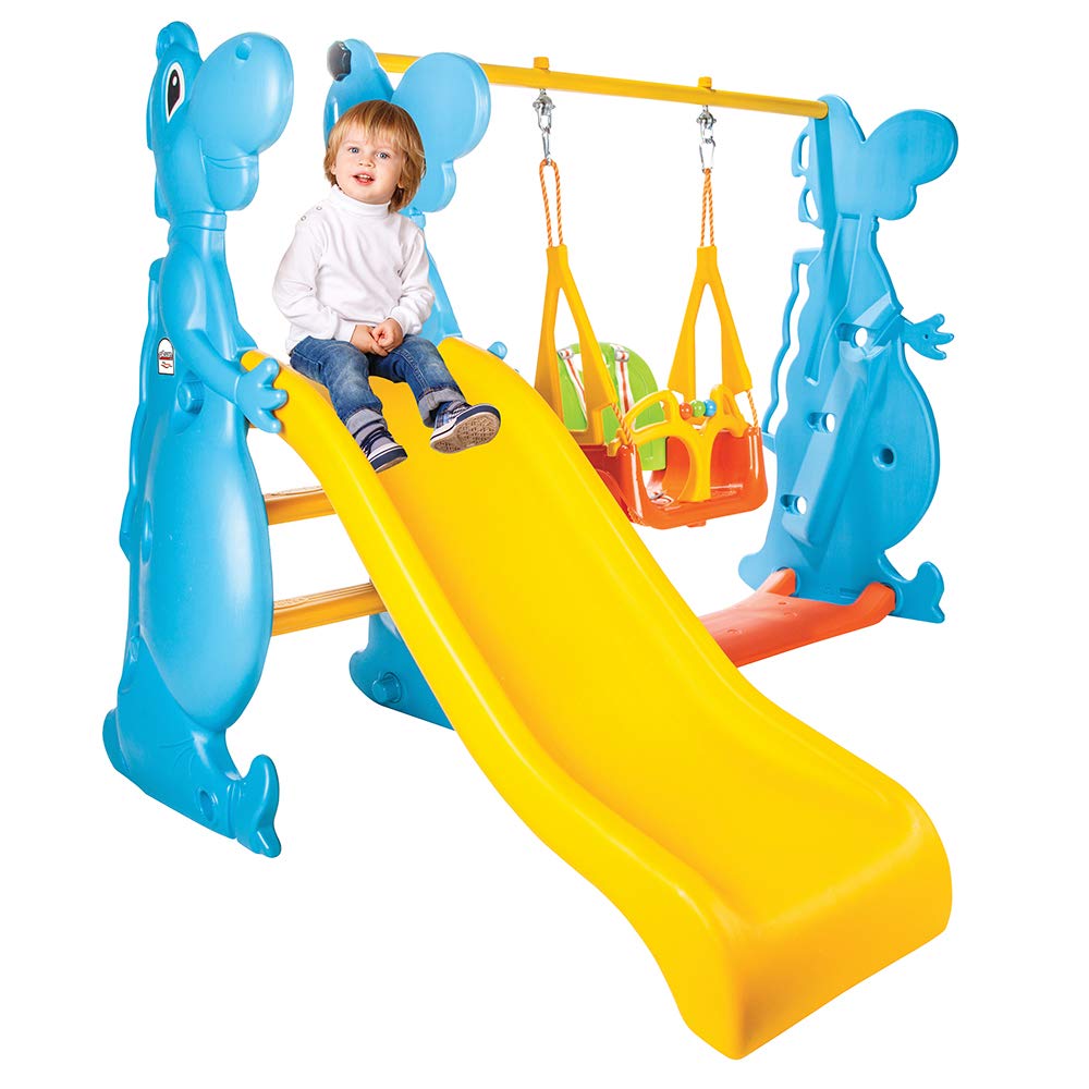 Air de Jeu Dinosaure : Toboggan et Balançoire - Pilsan