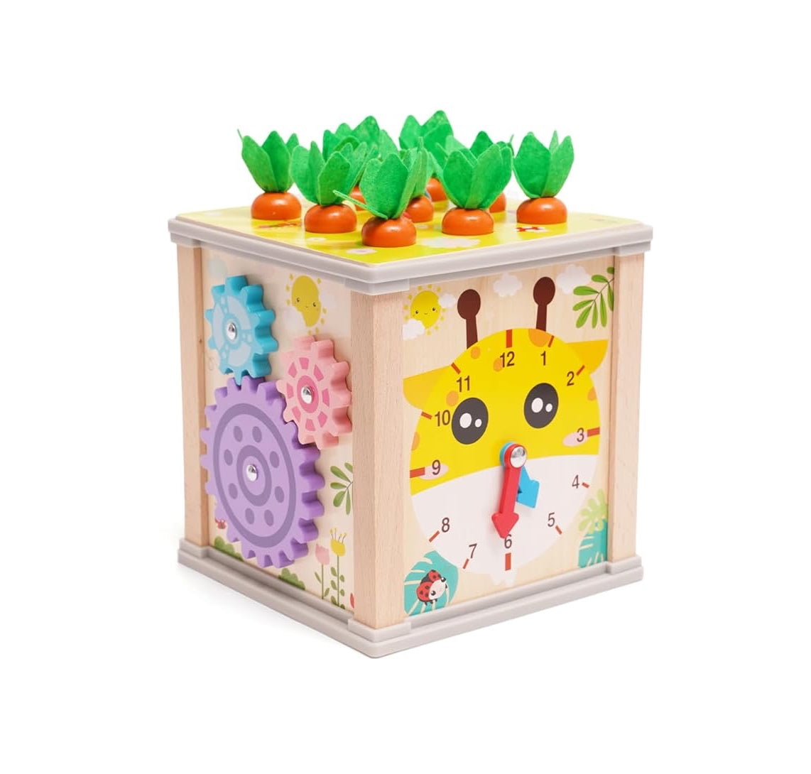 Cube d'activités 9 en 1 pour les tout-petits – Jouet Montessori Interactif