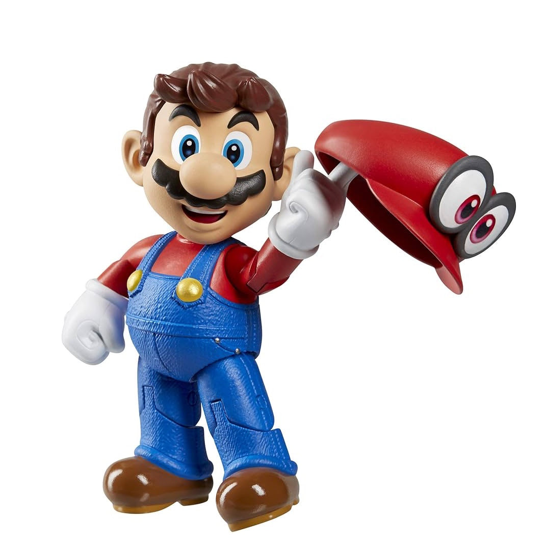 Figurine Mario Avec Chapeau Détachable (40 cm)