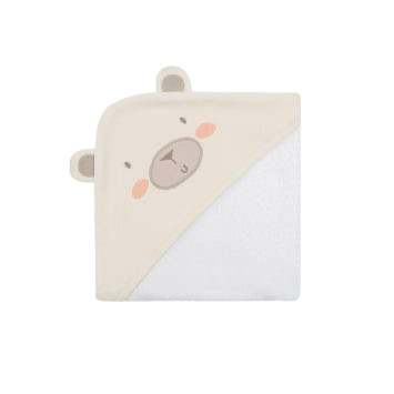 Serviette à Capuche (90x90 cm) – Kikkaboo