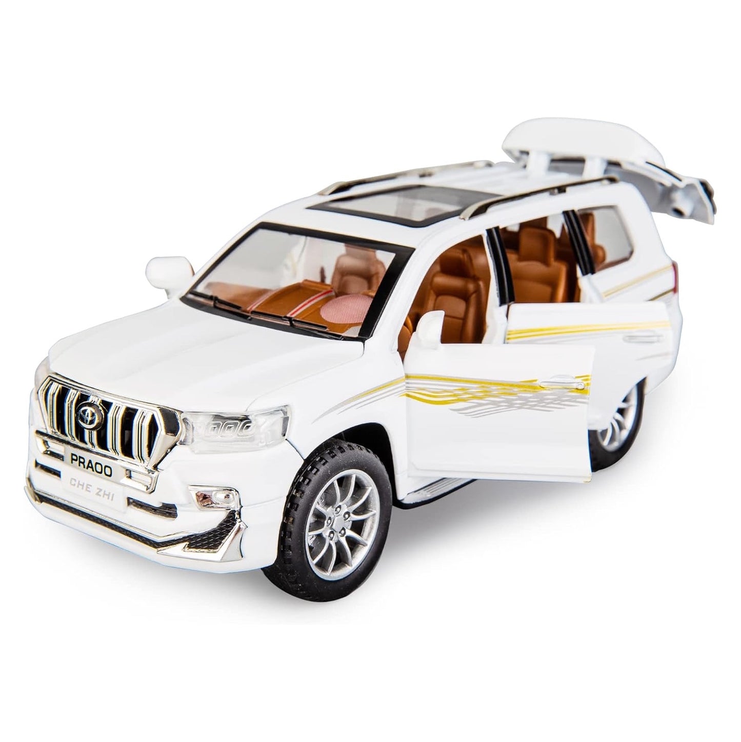 Modèle réduit Toyota Prado Blanc (1:24)