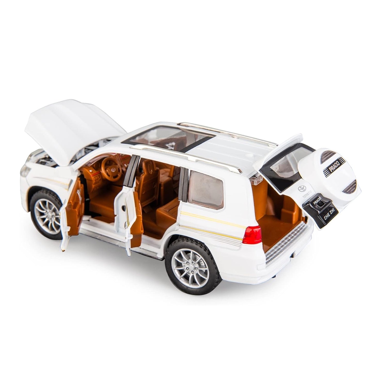 Modèle réduit Toyota Prado Blanc (1:24)