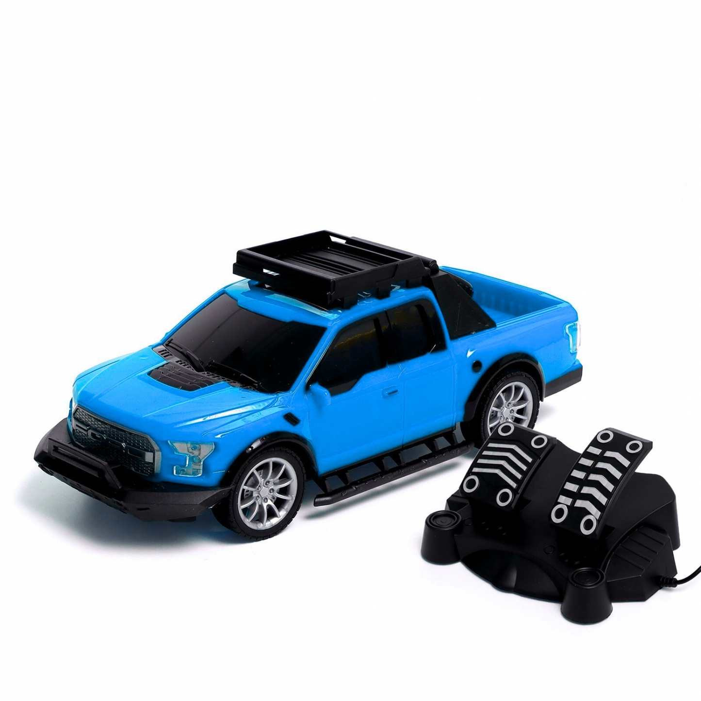 Voiture Télécommandée avec Volant et Pédales : Ford