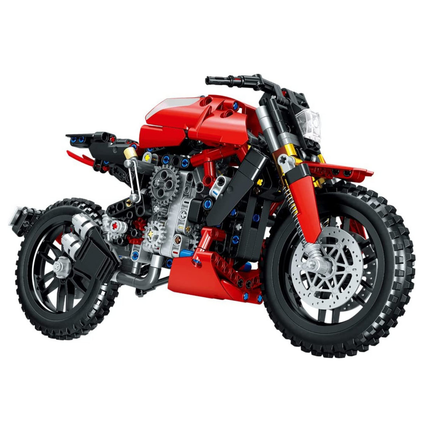 Jeu de Construction de Motos de Course (640 pièces)