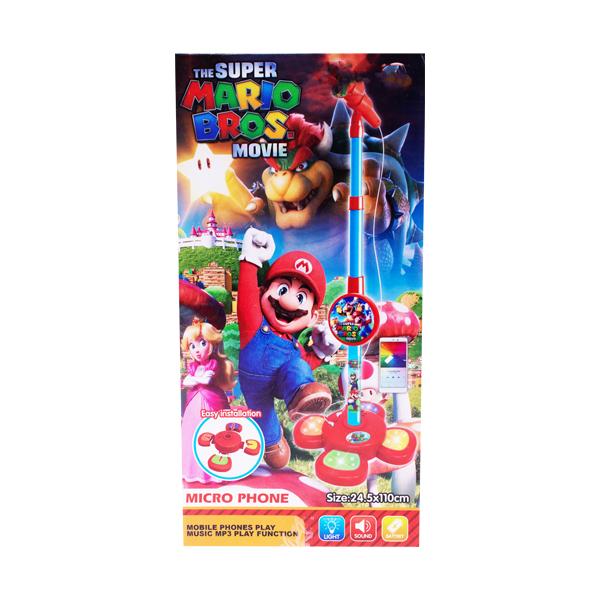 Microphone pour enfants Mario