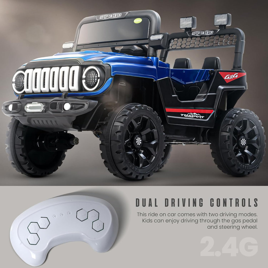Jeep Électrique pour Enfants avec Télécommande