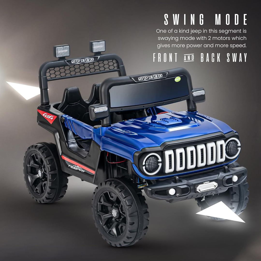 Jeep Électrique pour Enfants avec Télécommande