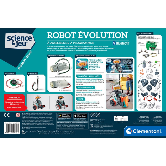 Robot à assembler et programmer - Kit éducatif STEM