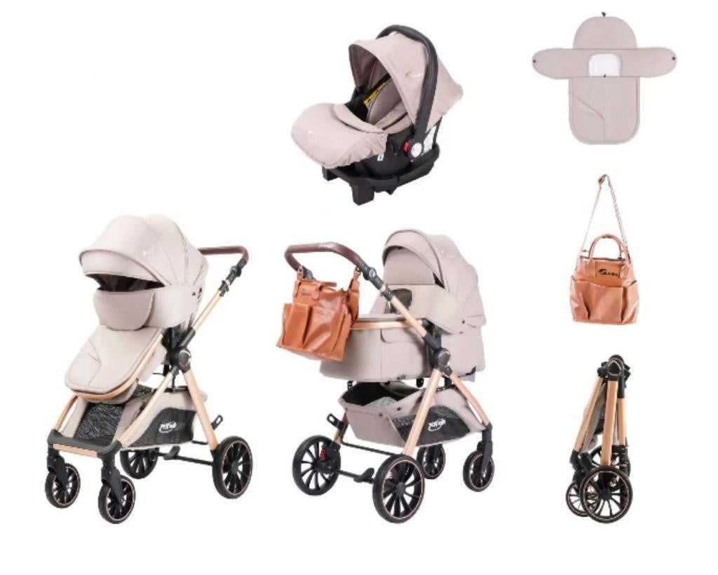 Poussette 3 en 1 – Kidilo