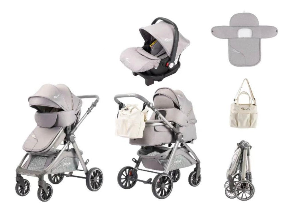 Poussette 3 en 1 – Kidilo