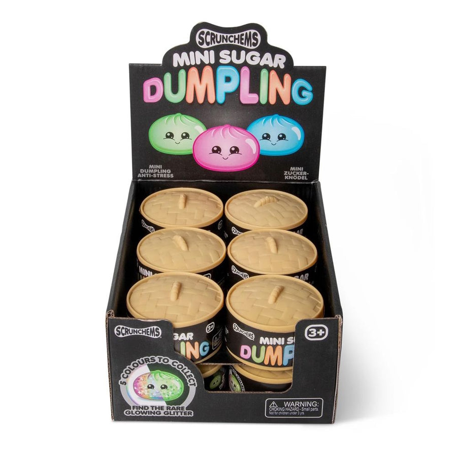 Mini-raviolis Anti-stress Scrunchems – Petit Dumpling Surprise Sensorielles