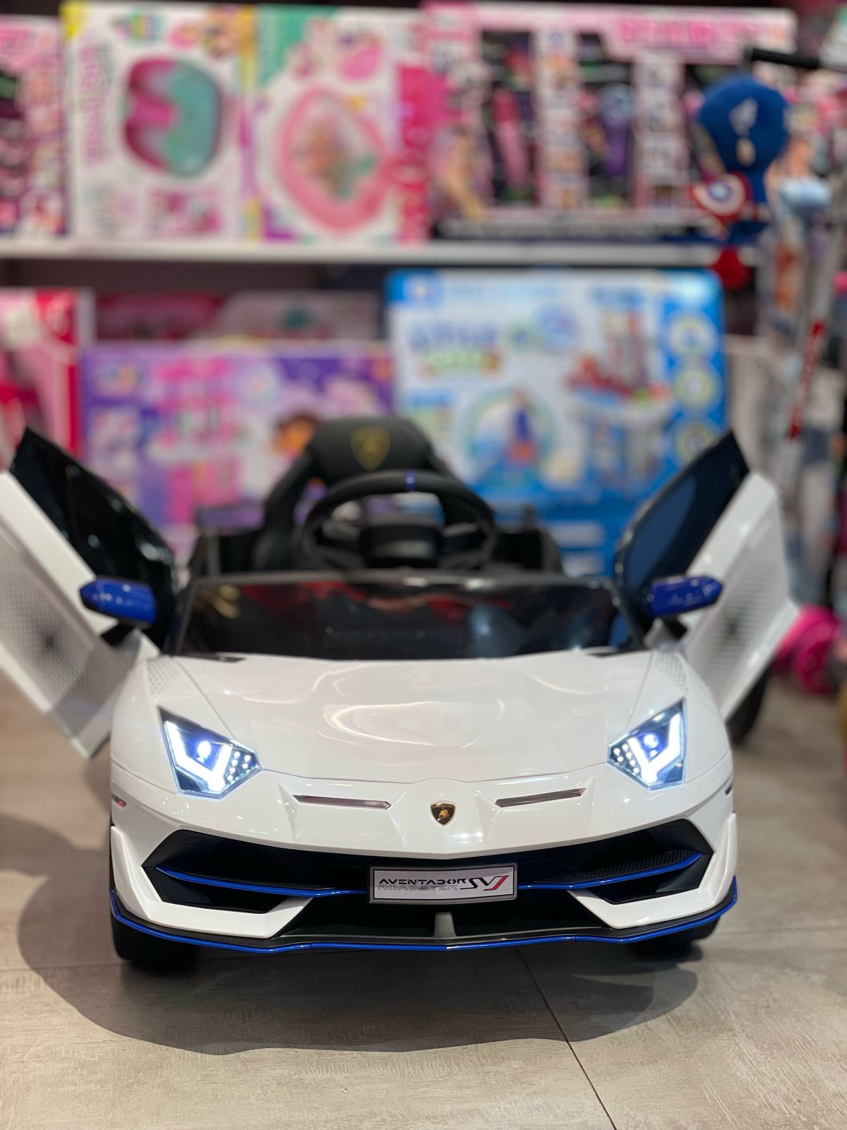 Voiture Électrique Enfant – Lamborghini Aventador 12V avec Télécommande