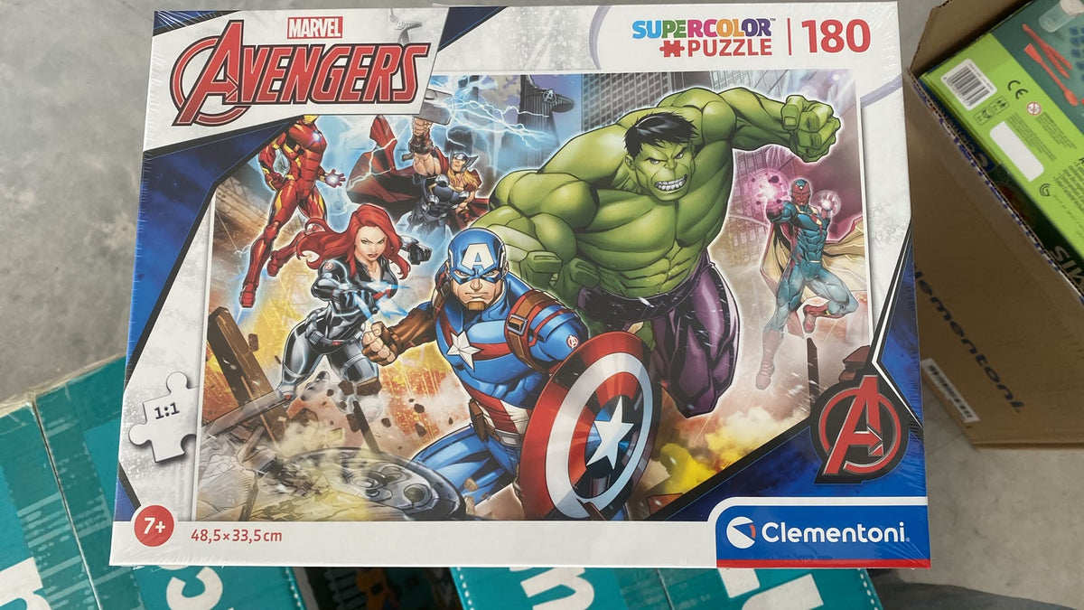 Puzzle Supercolor Clementoni Marvel Avengers – 180 Pièces