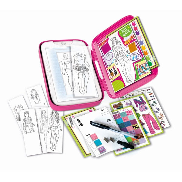 Atelier de mode : Coffret créatif - Clementoni