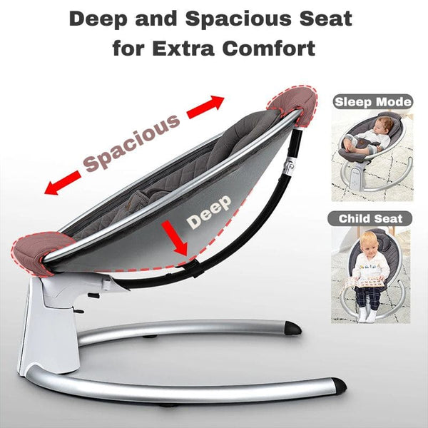 Chaise Berçante Électrique pour Bébé – Hot Mom