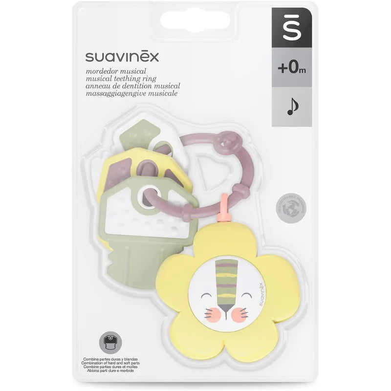 Anneau de Dentition Musical (0 Mois) – Suavinex