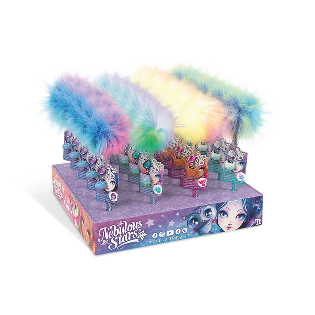 Stylo à pompon parfumé – Nebulous Stars